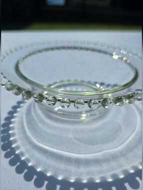Vintage Imperial Glass Candy Dish or Dip Bowl | 6.5"